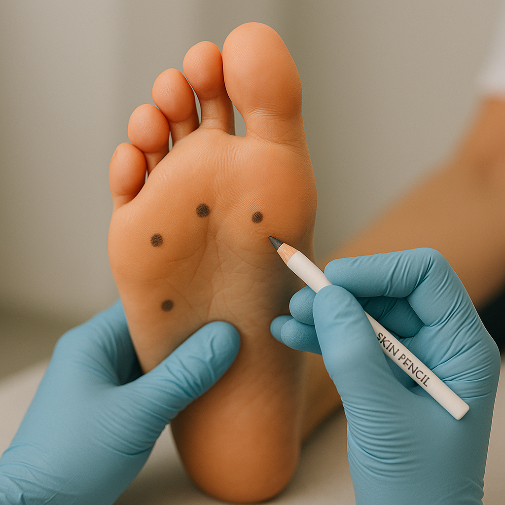 Curacorn® treatment at Thorpe Footcare Clinic, Peterborough