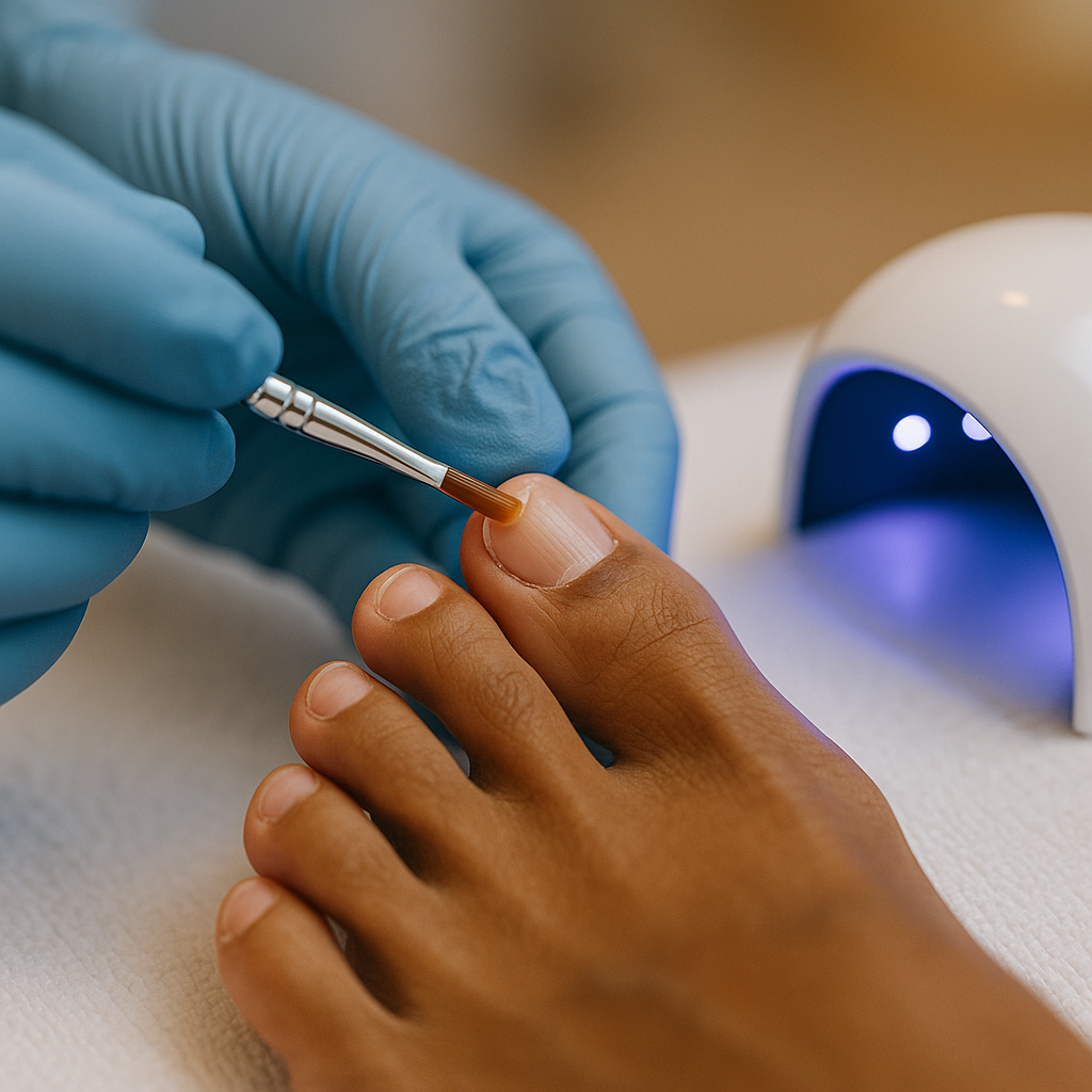 LCN Nail Reconstruction treatment at Thorpe Footcare Clinic, Peterborough