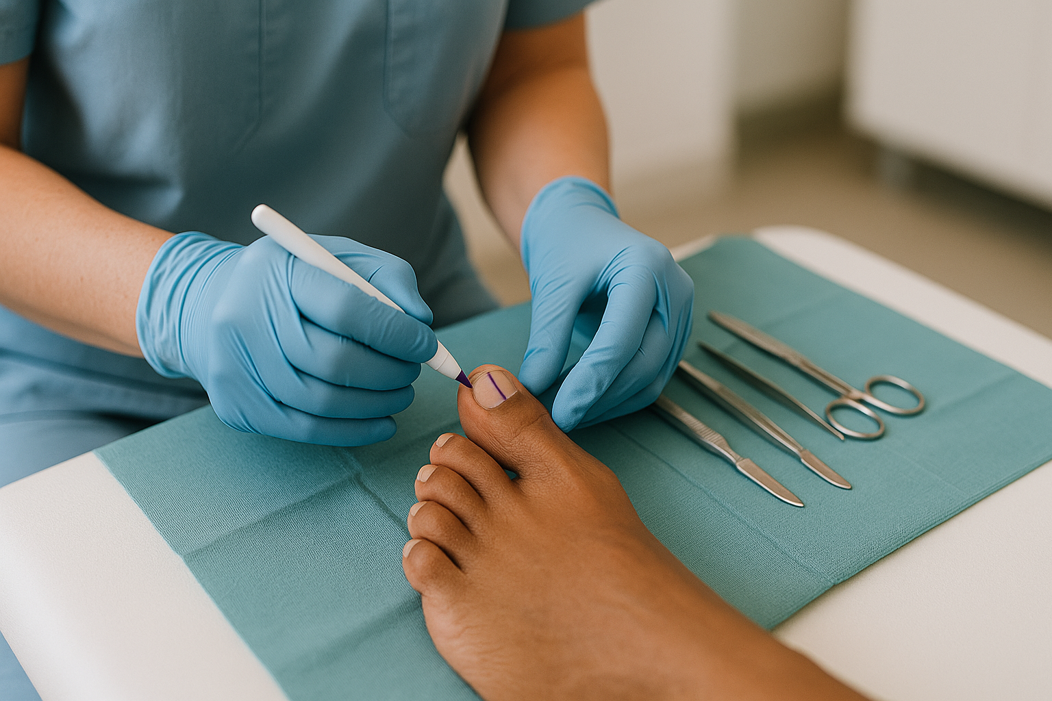 Nail Surgery treatment at Thorpe Footcare Clinic, Peterborough